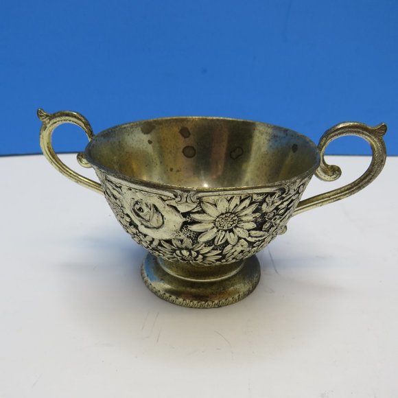 VTG Holiday Imports Silver Plate Japan Creamer & Sugar Set. - Picture 3 of 14